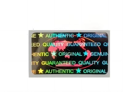 AUTHENTIC ORIGINAL HOLOGRAM STICKER